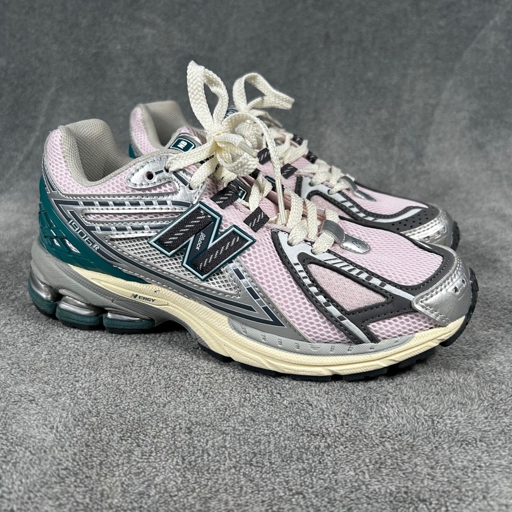 New Balance 1906R Mens 6.5 Pink Silver Green Running Shoes M1906RET